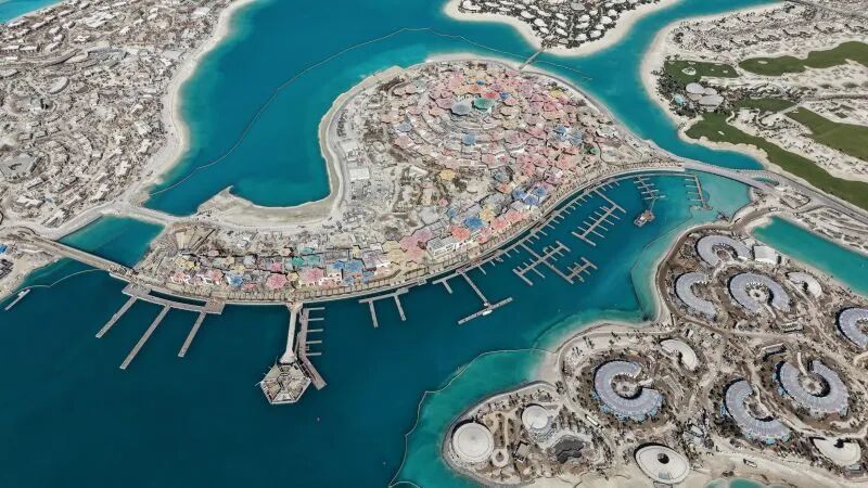 沙特红海舒莱亚码头及潜水中心项目甲板工程...